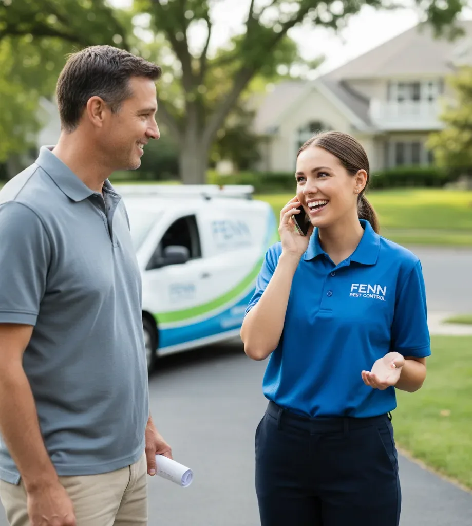 Fenn Pest Control customer support in Falling Waters
